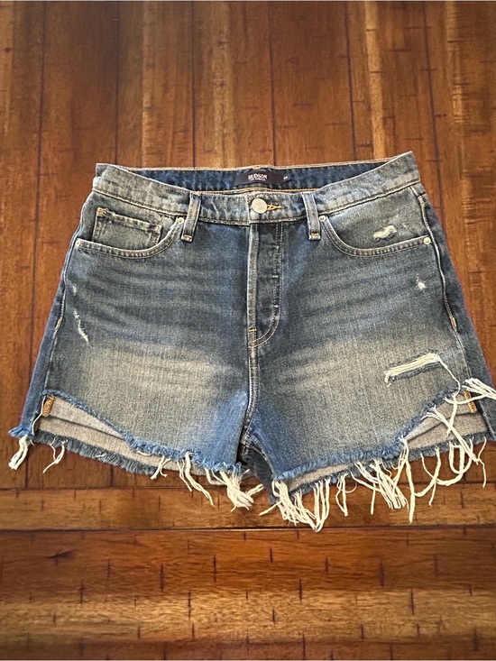 Hudson Jeans Pants - Hudson Lori Short size 28 Distressed Blue Denim Cutoff Shorts